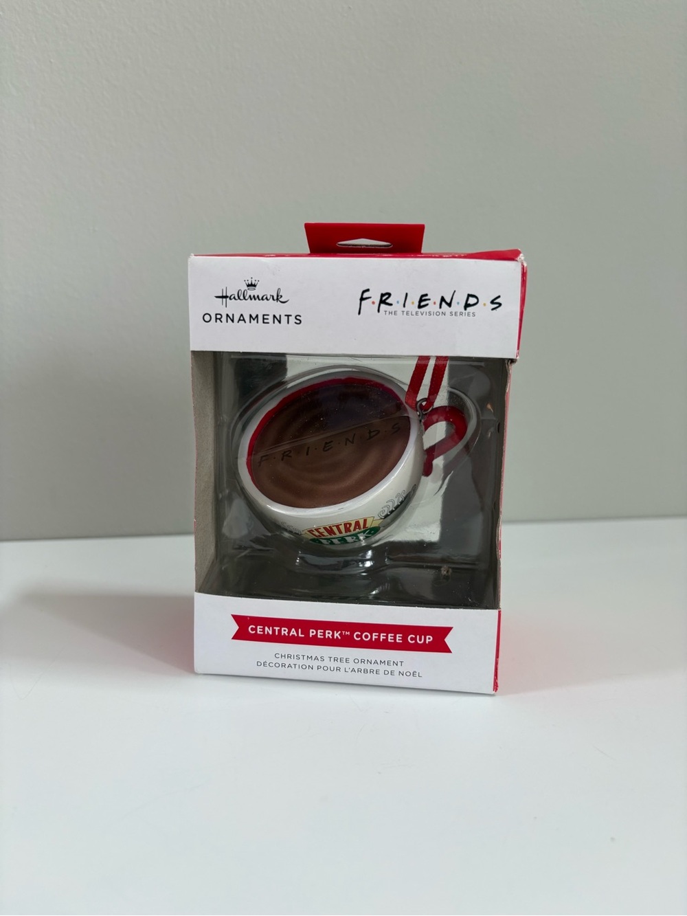 Hallmark Friends Central Perk Coffee Cup Christmas Ornament TV Series New in Box